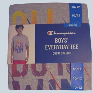 Brand New Champion Boys T-Shirt, Size 10/12, Large